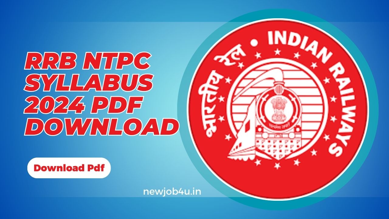 RRB NTPC Syllabus 2024 Pdf Download